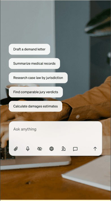 Talden product interface